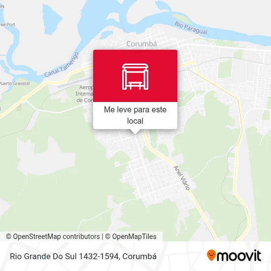 Rio Grande Do Sul 1432-1594 mapa