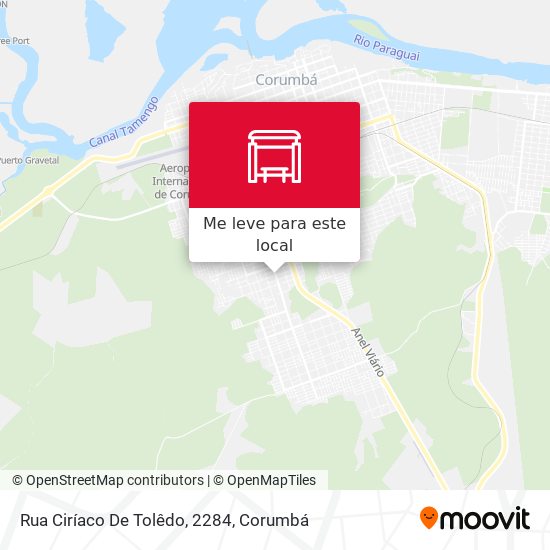 Rua Ciríaco De Tolêdo, 2284 mapa