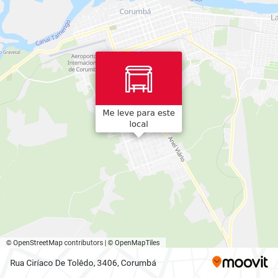 Rua Ciríaco De Tolêdo, 3406 mapa