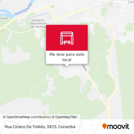 Rua Ciríaco De Tolêdo, 3825 mapa