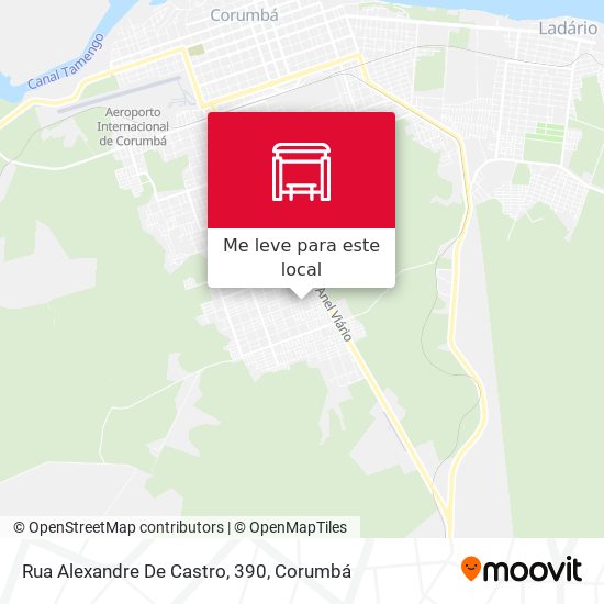 Rua Alexandre De Castro, 390 mapa