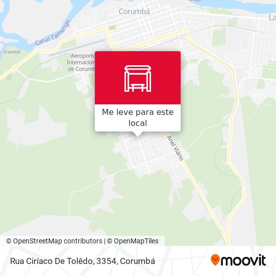 Rua Ciríaco De Tolêdo, 3354 mapa