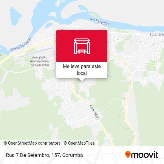 Rua 7 De Setembro, 157 mapa