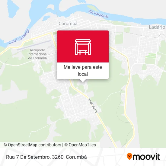 Rua 7 De Setembro, 3260 mapa