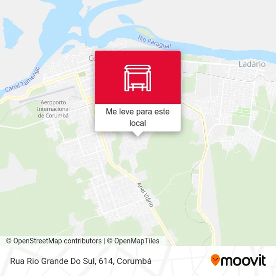 Rua Rio Grande Do Sul, 614 mapa