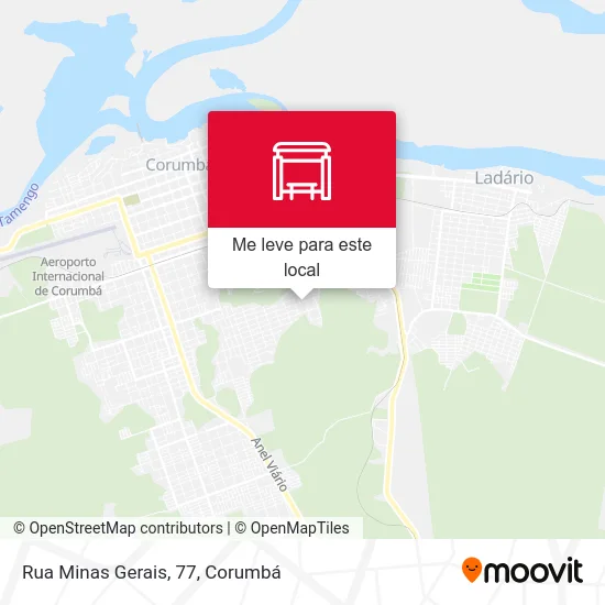 Rua Minas Gerais, 77 mapa