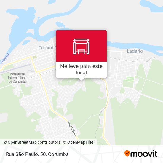 Rua São Paulo, 50 mapa