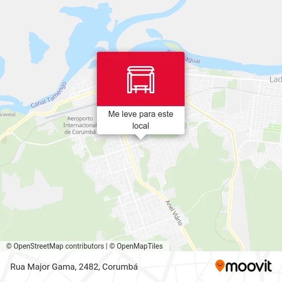 Rua Major Gama, 2482 mapa