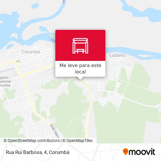Rua Rui Barbosa, 4 mapa