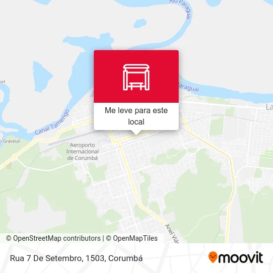 Rua 7 De Setembro, 1503 mapa