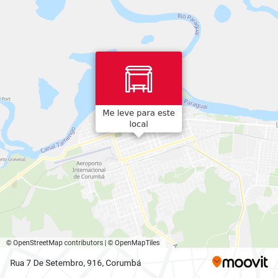 Rua 7 De Setembro, 916 mapa