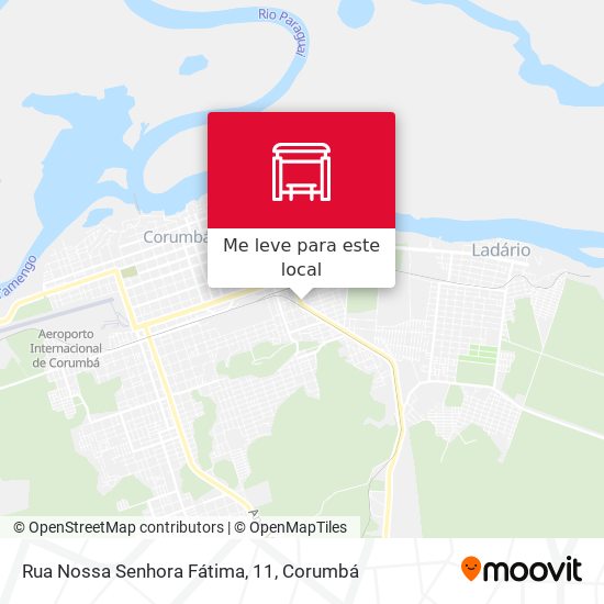 Rua Nossa Senhora Fátima, 11 mapa