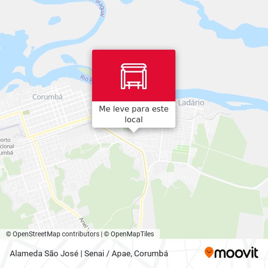 Alameda São José | Senai / Apae mapa