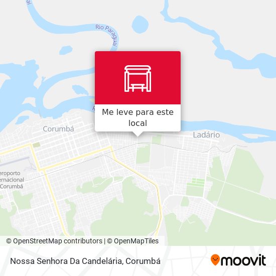 Nossa Senhora Da Candelária mapa