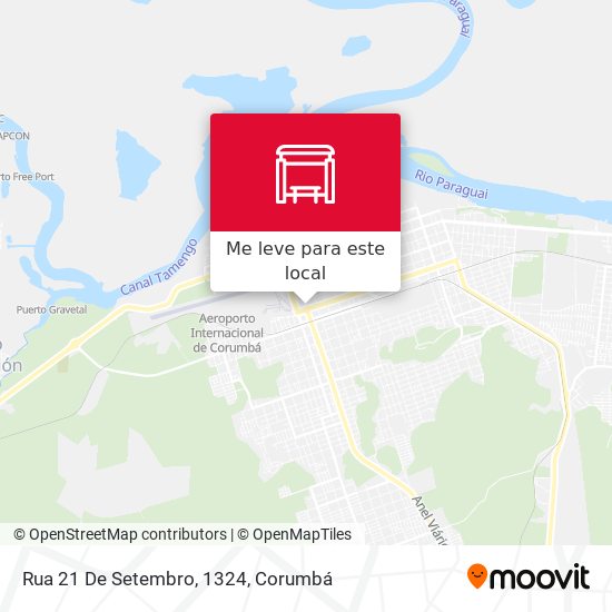 Rua 21 De Setembro, 1324 mapa