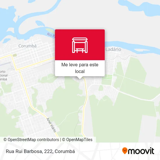 Rua Rui Barbosa, 222 mapa