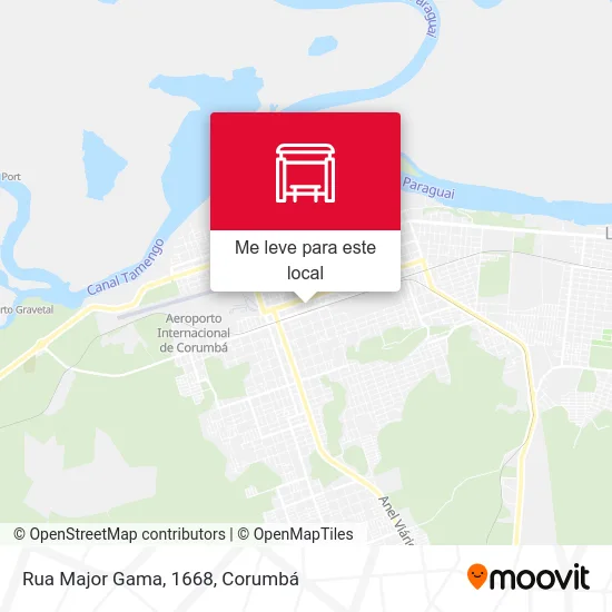 Rua Major Gama, 1668 mapa