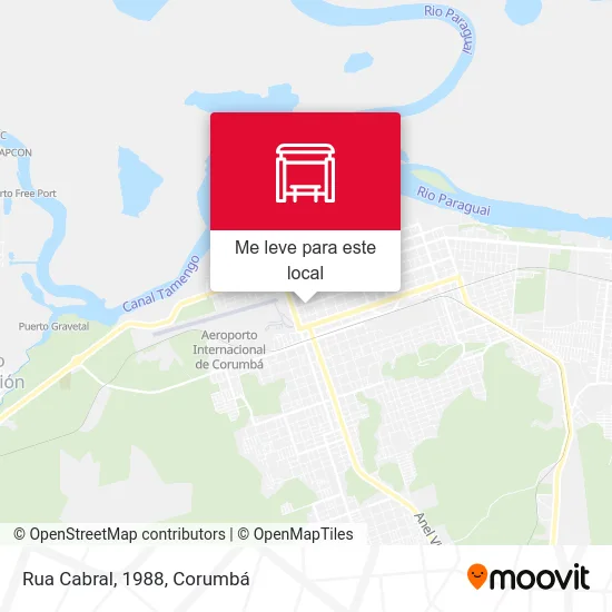 Rua Cabral, 1988 mapa