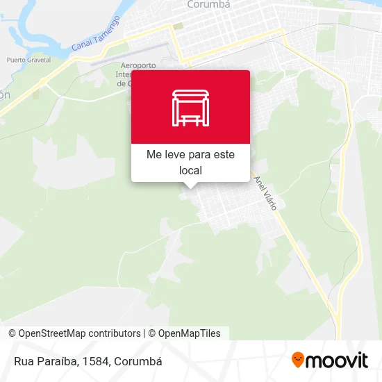 Rua Paraíba, 1584 mapa