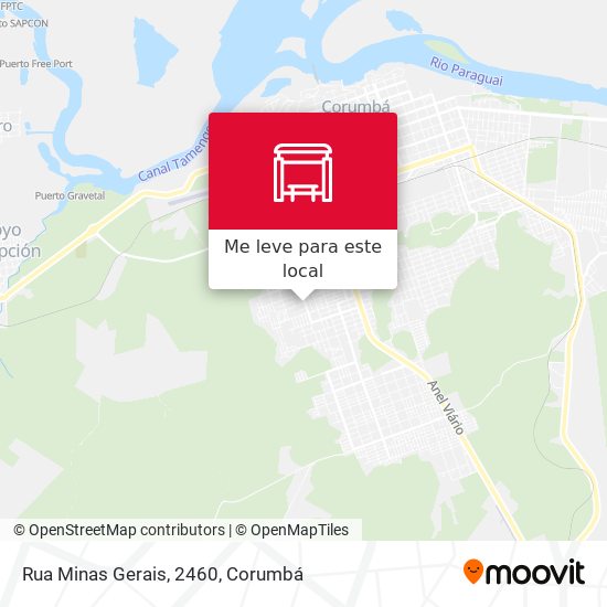 Rua Minas Gerais, 2460 mapa