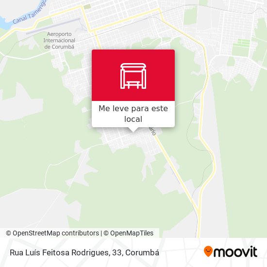 Rua Luís Feitosa Rodrigues, 33 mapa