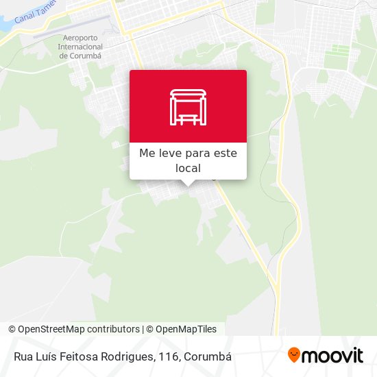 Rua Luís Feitosa Rodrigues, 116 mapa