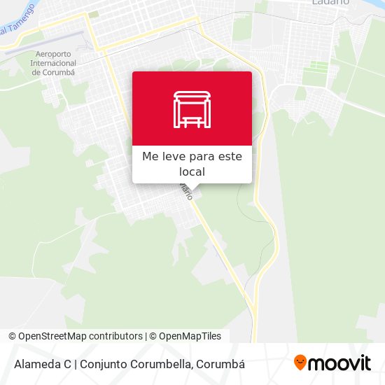 Alameda C | Conjunto Corumbella mapa