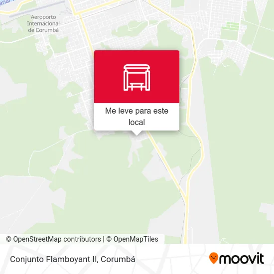 Conjunto Flamboyant II mapa