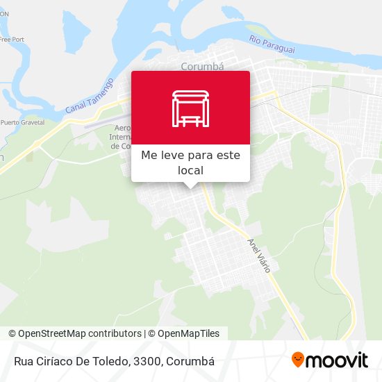 Rua Ciríaco De Toledo, 3300 mapa