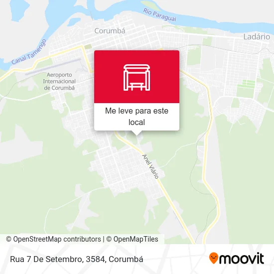 Rua 7 De Setembro, 3584 mapa