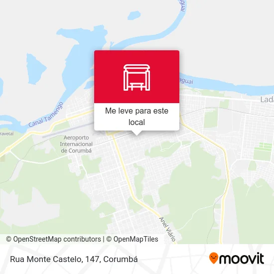 Rua Monte Castelo, 147 mapa