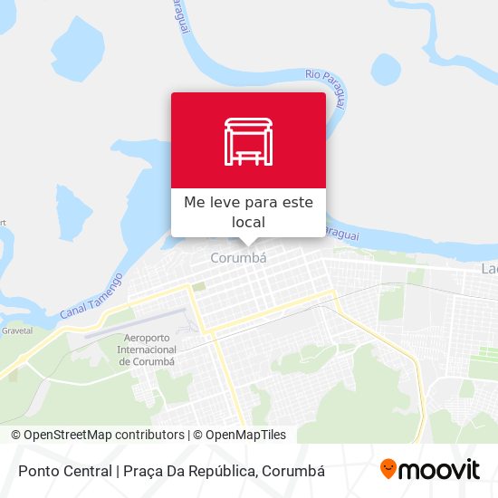Ponto Central | Praça Da República mapa