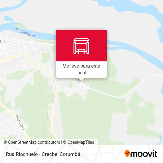 Rua Riachuelo - Creche mapa