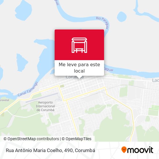 Rua Antônio Maria Coelho, 490 mapa