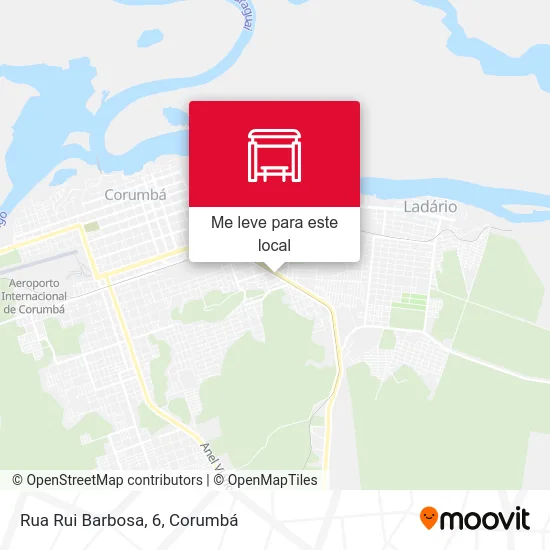 Rua Rui Barbosa, 6 mapa