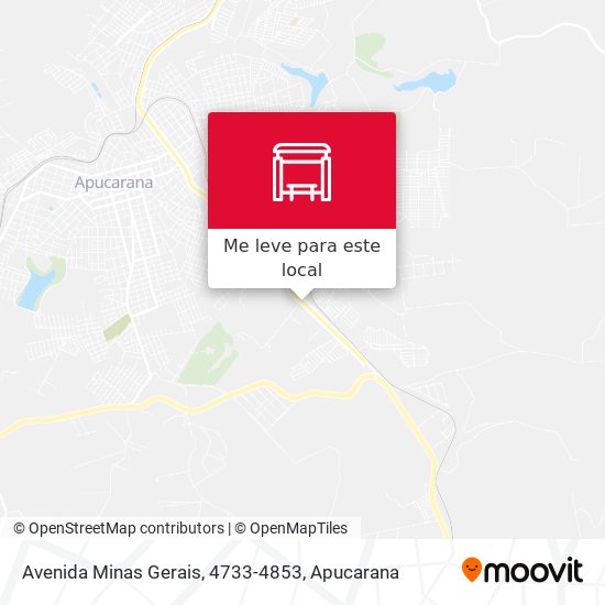 Avenida Minas Gerais, 4733-4853 mapa