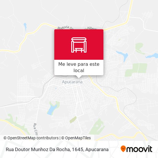 Rua Doutor Munhoz Da Rocha, 1645 mapa