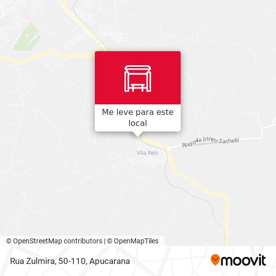 Rua Zulmira, 50-110 mapa