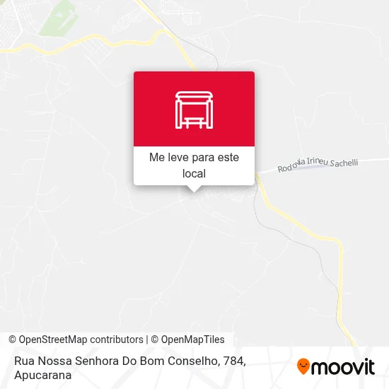 Rua Nossa Senhora Do Bom Conselho, 784 mapa