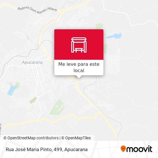 Rua José Maria Pinto, 499 mapa