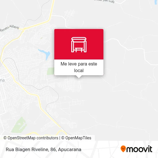 Rua Biagen Riveline, 86 mapa