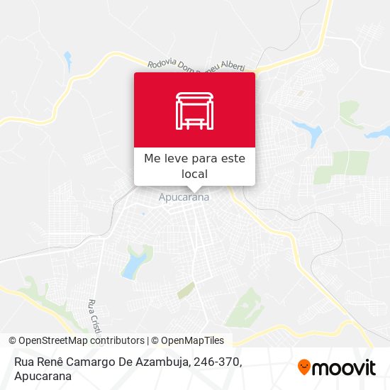 Rua Renê Camargo De Azambuja, 246-370 mapa