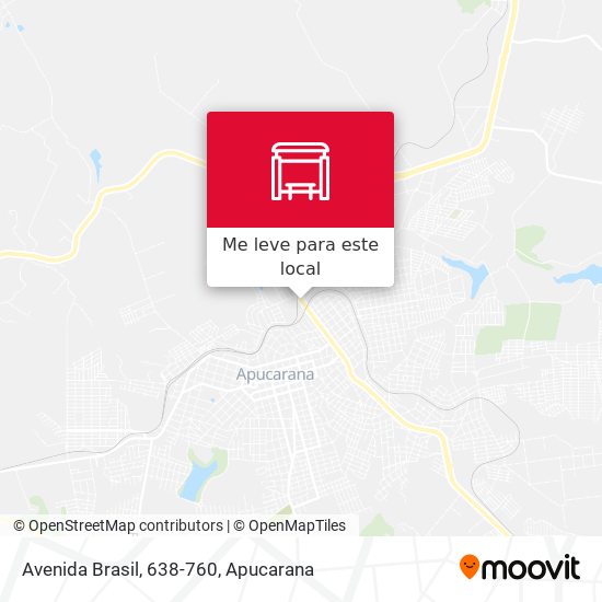 Avenida Brasil, 638-760 mapa