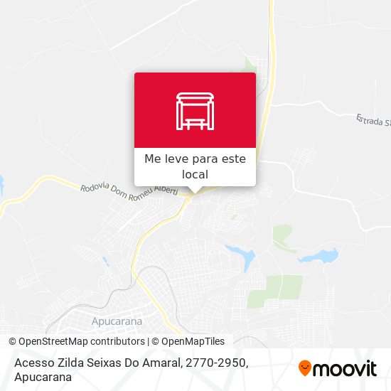 Acesso Zilda Seixas Do Amaral, 2770-2950 mapa