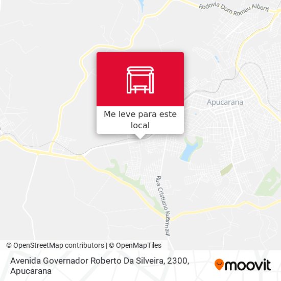 Avenida Governador Roberto Da Silveira, 2300 mapa