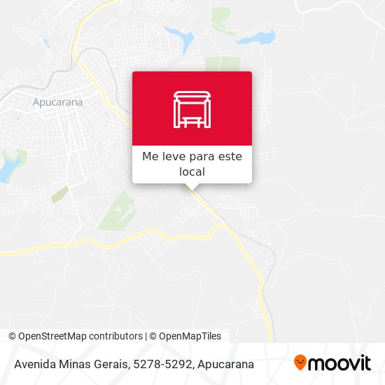 Avenida Minas Gerais, 5278-5292 mapa