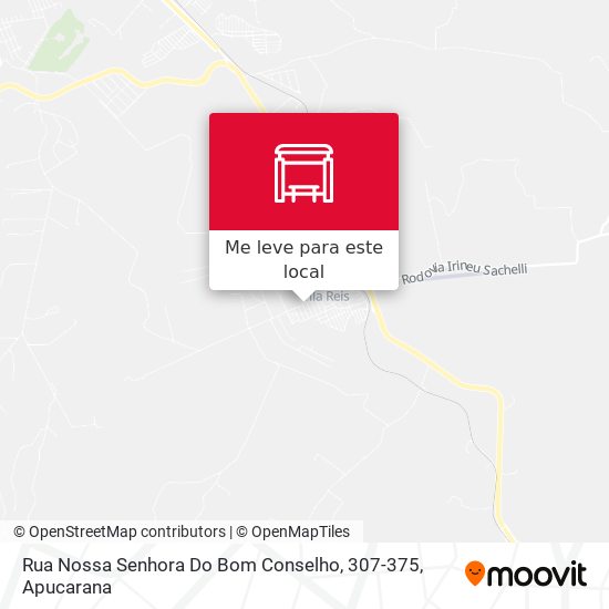 Rua Nossa Senhora Do Bom Conselho, 307-375 mapa