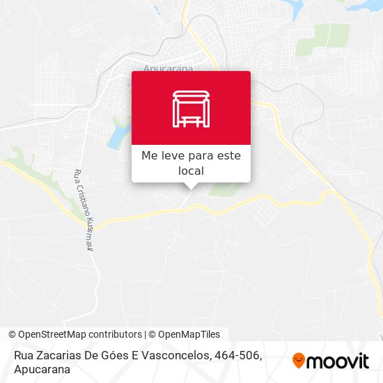 Rua Zacarias De Góes E Vasconcelos, 464-506 mapa