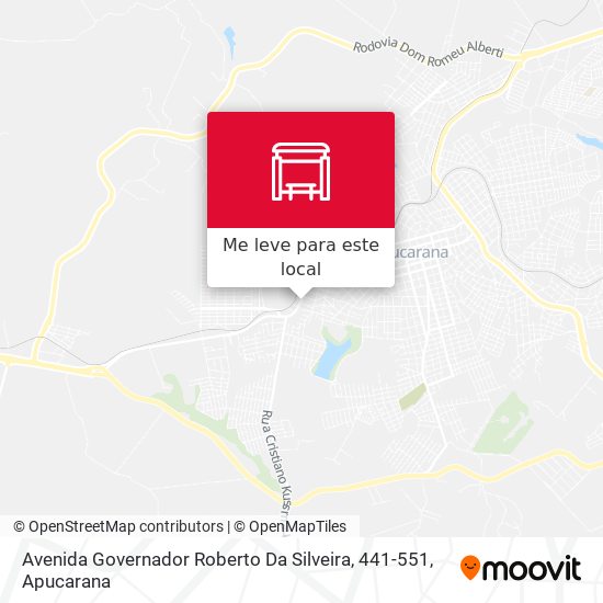 Avenida Governador Roberto Da Silveira, 441-551 mapa