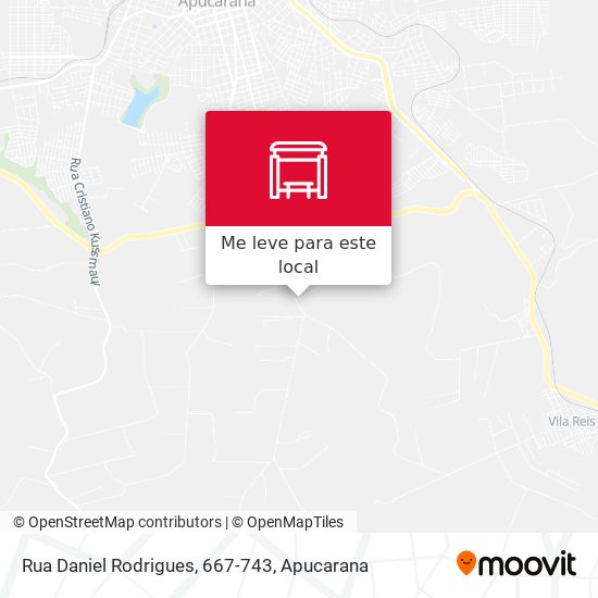 Rua Daniel Rodrigues, 667-743 mapa
